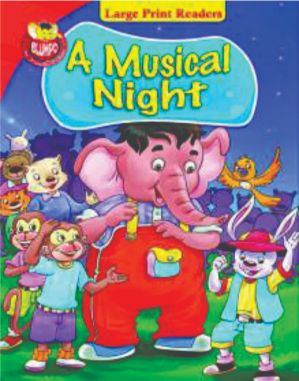 Blueberry Large Print Reader Blumpo English A Musical Night